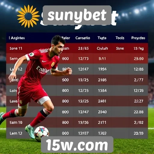 Comparativo entre odds oferecidas pelo sunybet
