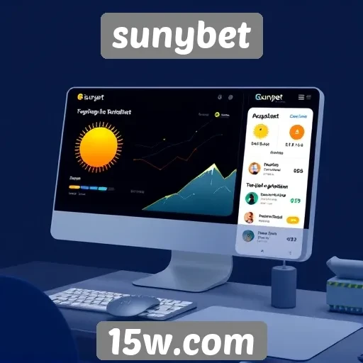 Análise da interface do usuário no site sunybet